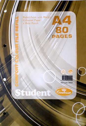 Picture of FILE REFILL PAD A4 80PGS DYSLEXIA